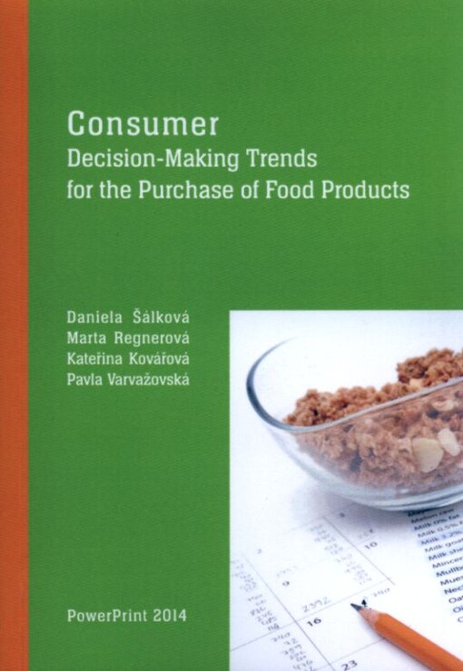Consumer decision-making trends for the purchase of food products
