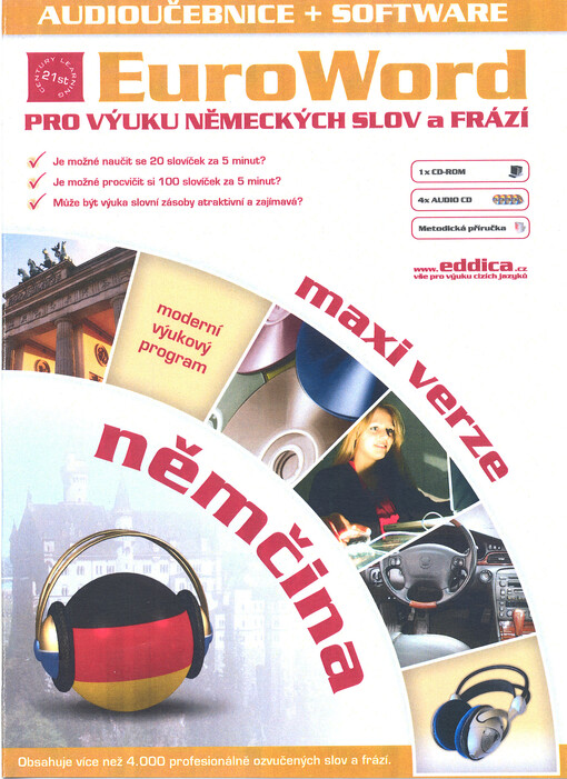 Němčina pro výuku německých slov a frází