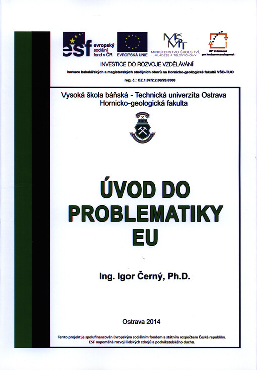 Úvod do problematiky EU : skripta   