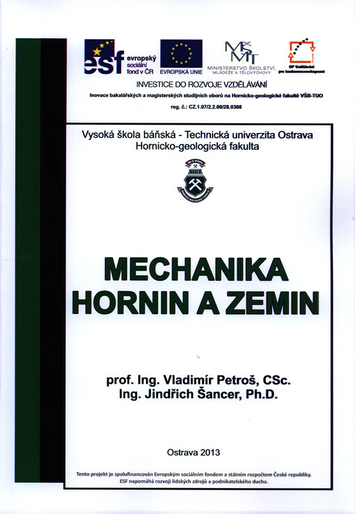 Mechanika hornin a zemin    