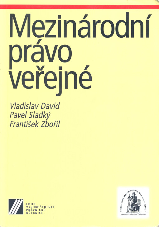 Mezinárodní právo veřejné: vysokoškolská právnická učebnice