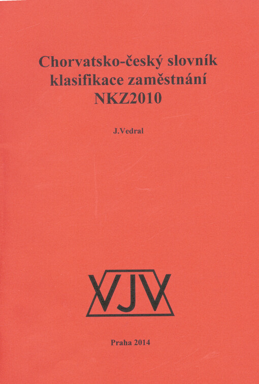 Chorvatsko-český slovník klasifikace zaměstnání NKZ2010