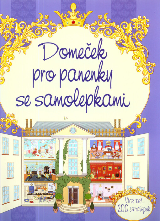 Domeček pro panenky se samolepkami