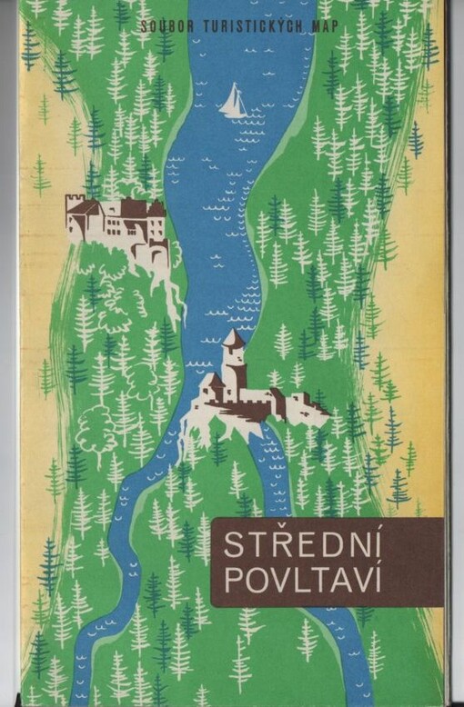 Střední Povltavísoubor turistických map