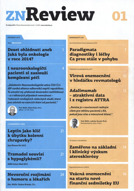 ZN review :příloha Zdravotnických novin
