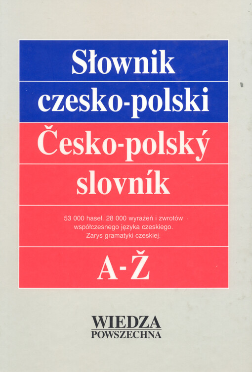 Česko-polský slovník = Slownik czesko-polski