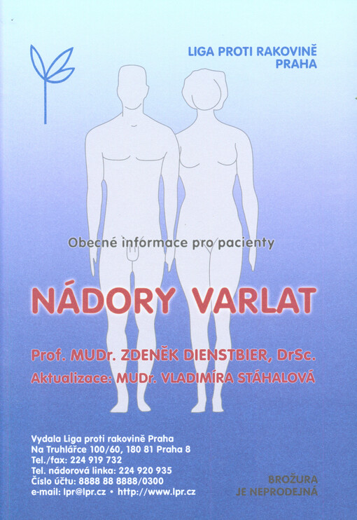 Nádory varlat : obecné informace pro pacienty   