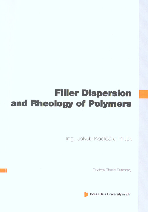 Filler Dispersion and Rheology of Polymers; Doctoral Thesis Summary
