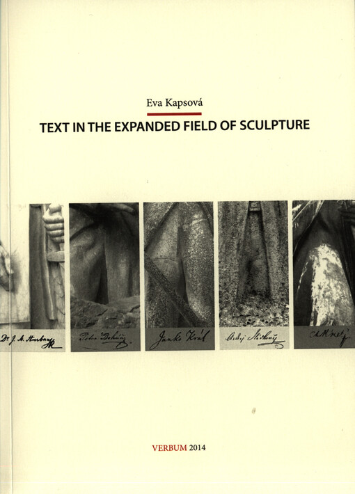 Text in the expanded field of sculpture    