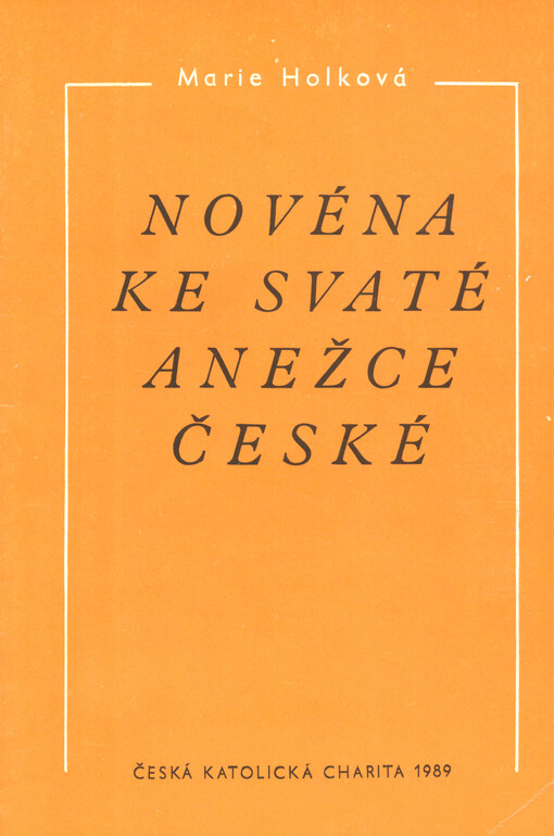 Novéna ke svaté Anežce České