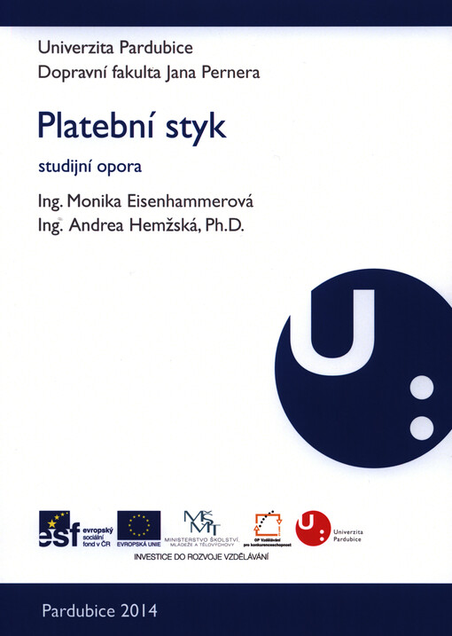 Platební styk : studijní opora   