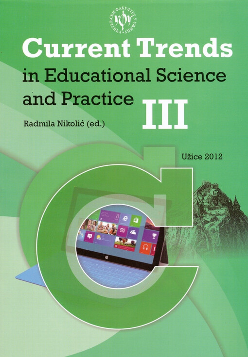 Current trends in educational science and practice III.