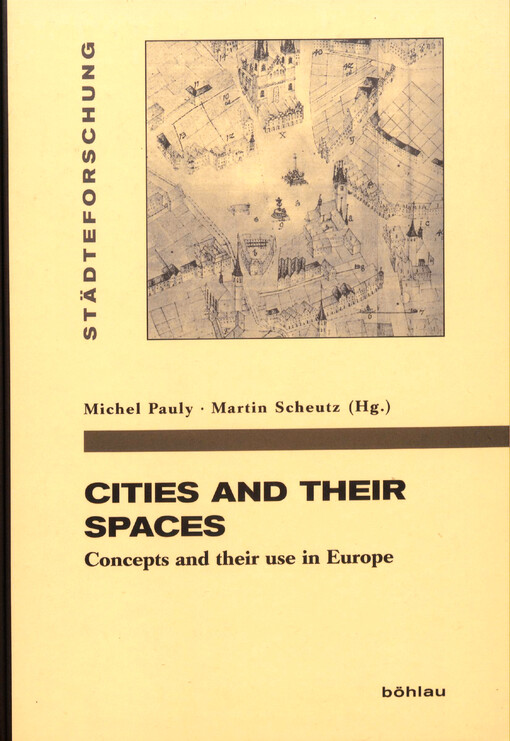 Cities and their spaces : concepts and their use in Europe