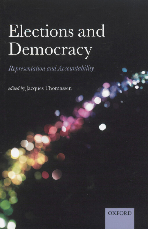 Elections and democracy : representation and accountability