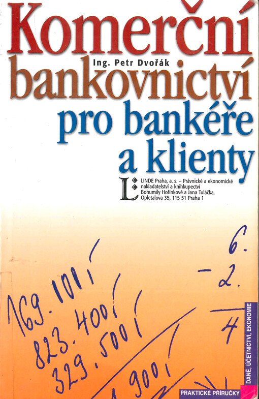 Komerční bankovnictví pro bankéře a klienty