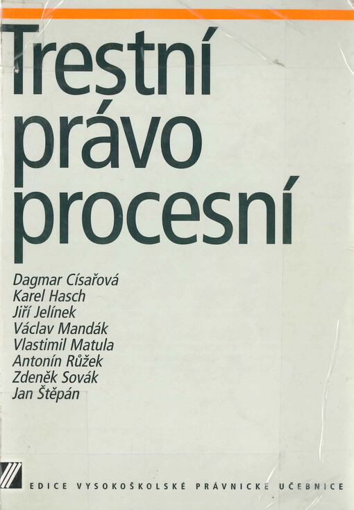 Trestní právo procesní