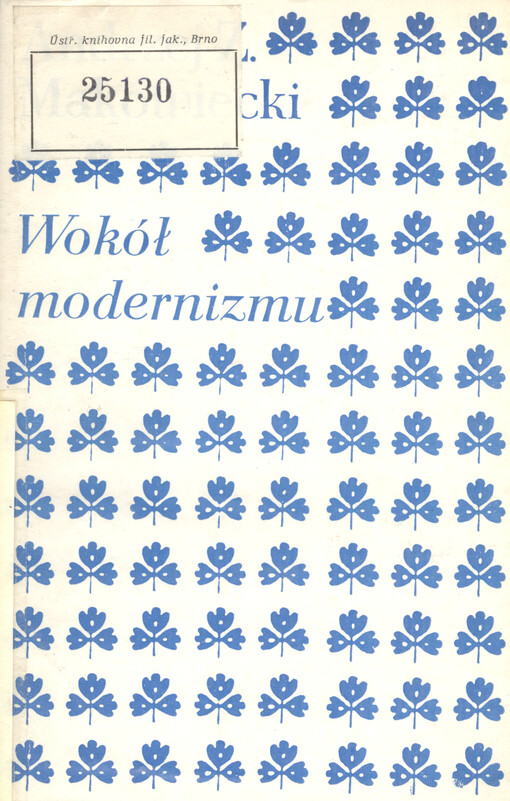 Wokół modernizmu : szkice