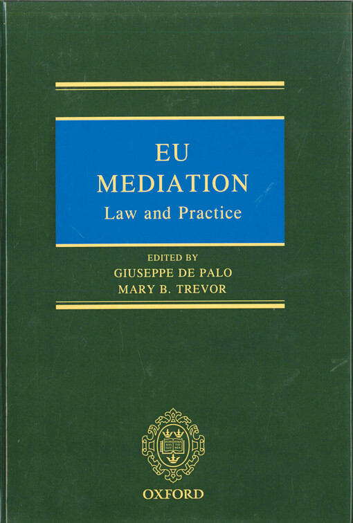 EU mediation :law and practice