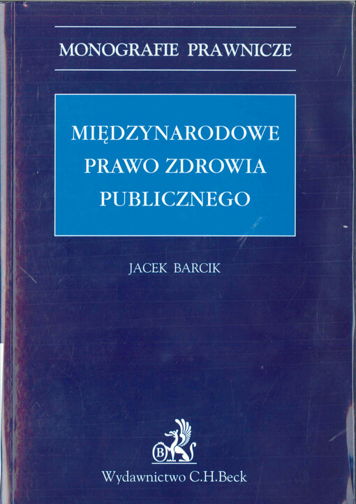 Międzynarodowe prawo zdrowia publicznego  