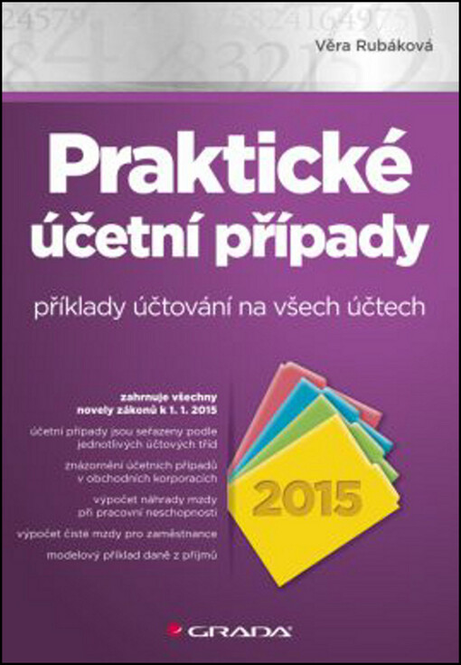 Praktické účetní případy 2015 | Rubáková Věra - e-kniha