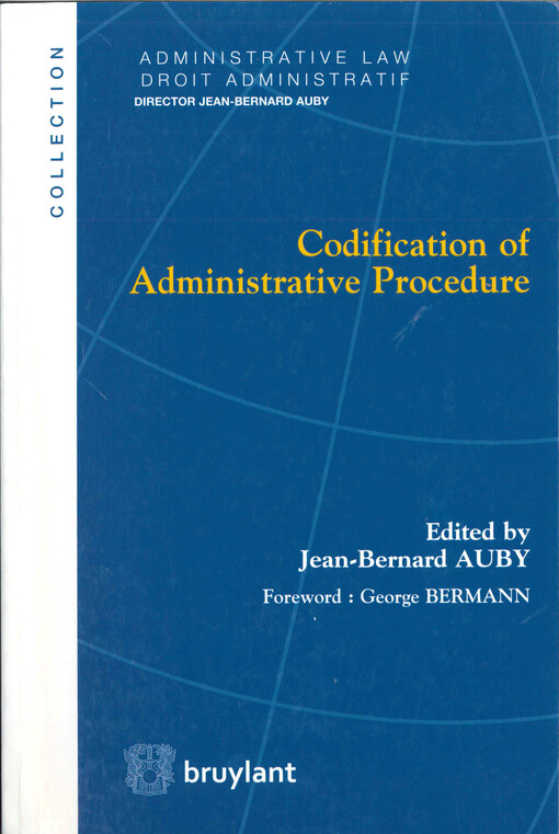 Codification of administrative procedure