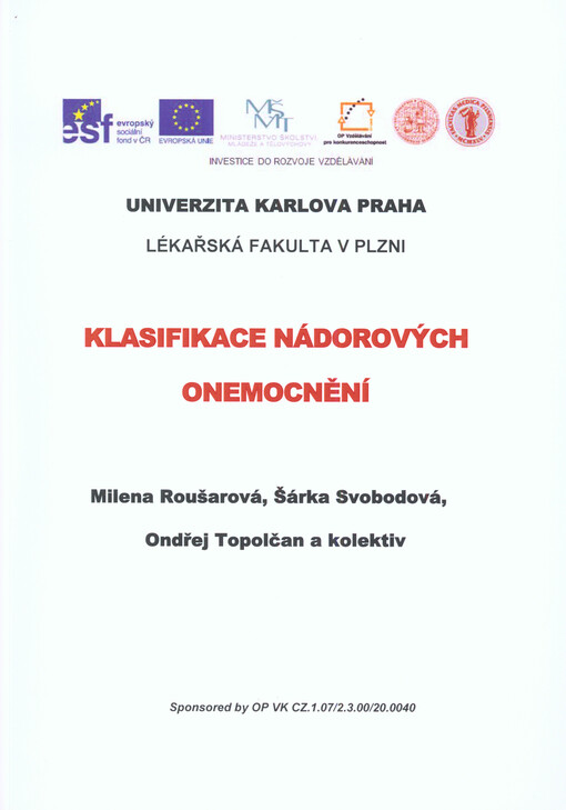 Klasifikace nádorových onemocnění