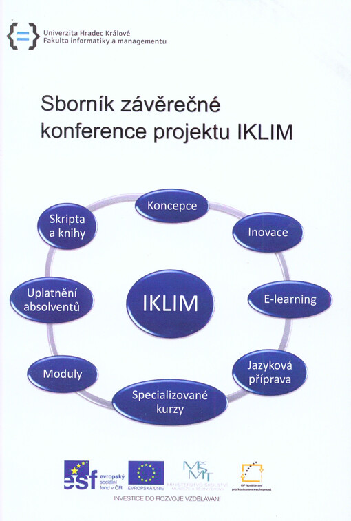 Sborník závěrečné konference projektu IKLIM
