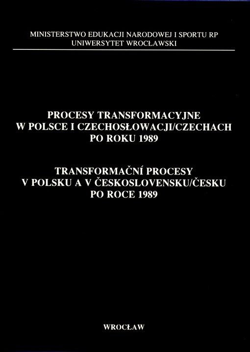 Procesy transformacyjne w Polsce i Czechosłowacji/Czechach po roku 1989