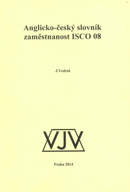 Anglicko-český slovník zaměstnanost ISCO 08
