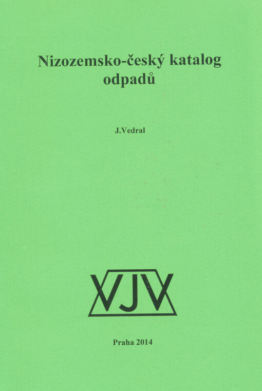 Nizozemsko-český katalog odpadů