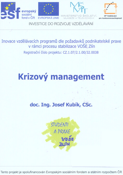 Krizový management