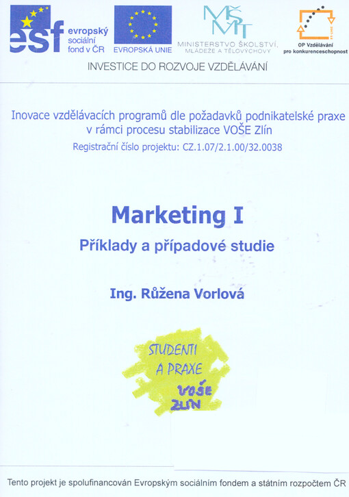 Marketing Ipříklady a případové studie
