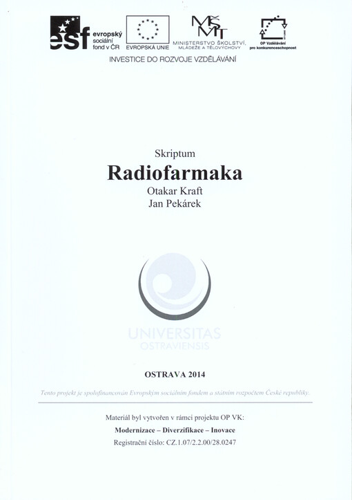 Radiofarmaka :skriptum