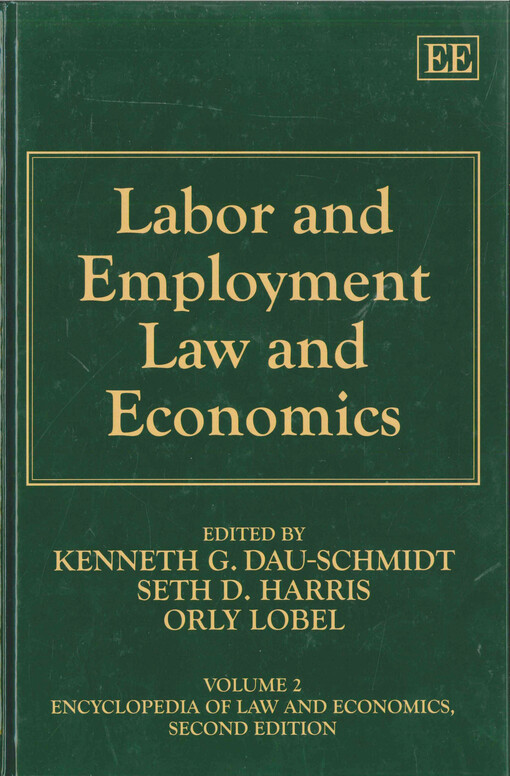 Labor and employment law and economics
