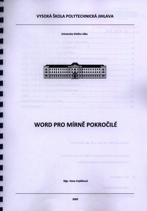 Word pro mírně pokročilé