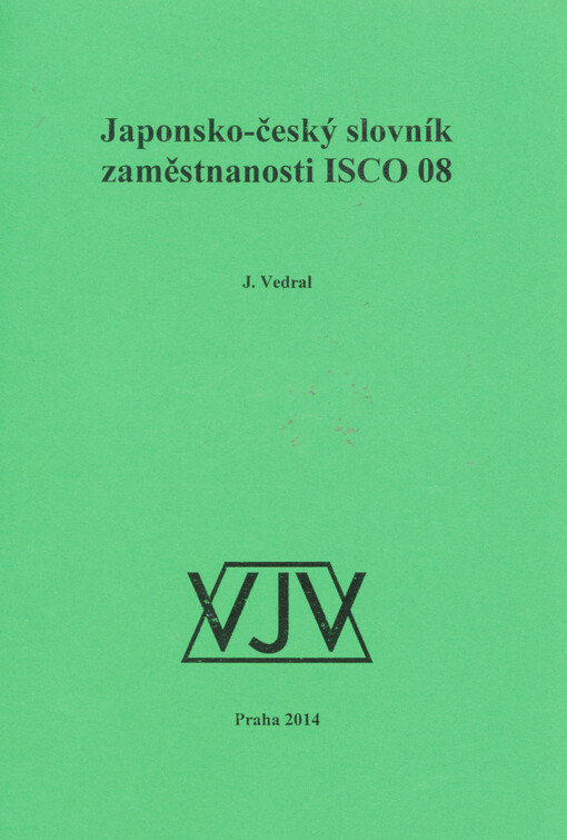 Japonsko-český slovník zaměstnanosti ISCO 08