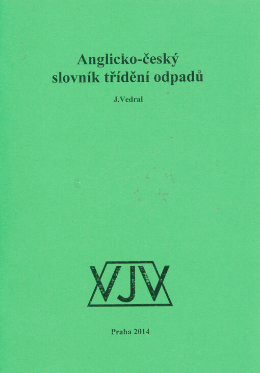 Anglicko-český slovník třídění odpadů