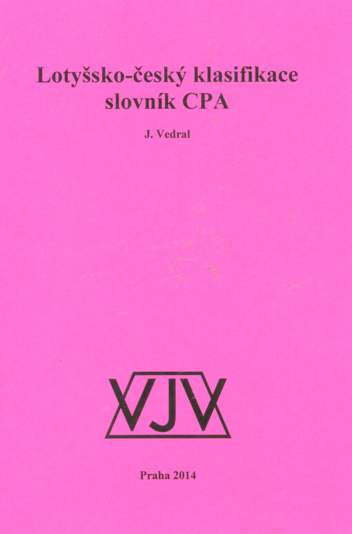 Lotyšsko-český klasifikace slovník CPA