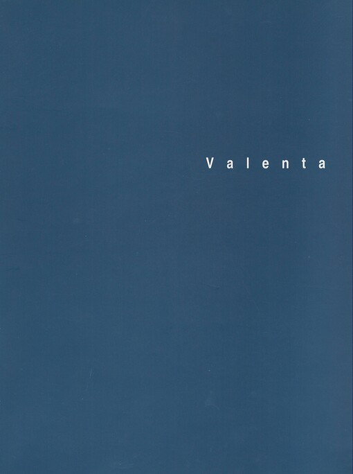 Jiří Valenta (1936-1991) :souborné dílo : gesamtwerk