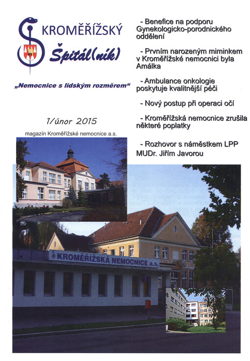Kroměřížský špitál(ník) : magazín Kroměřížské nemocnice a.s.