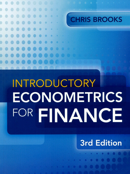 Introductory econometrics for finance