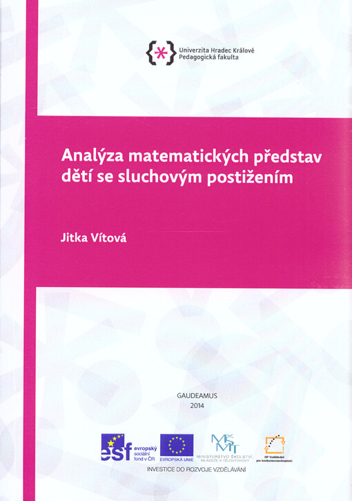 Analýza matematických představ dětí se sluchovým postižením