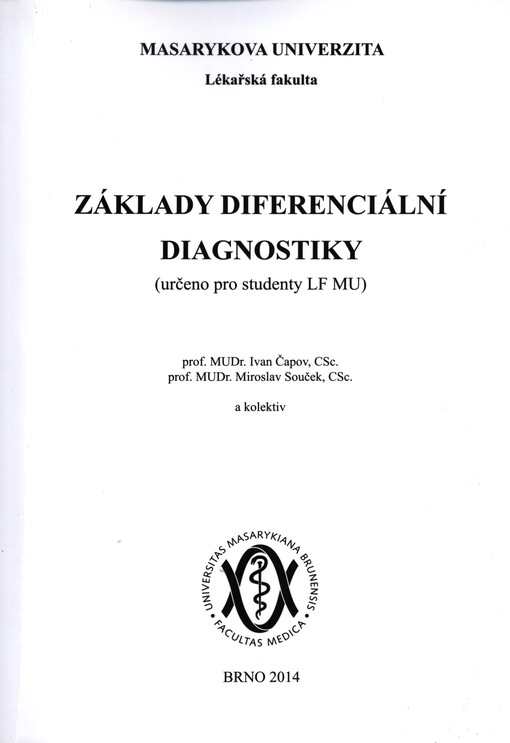 Základy diferenciální diagnostiky
