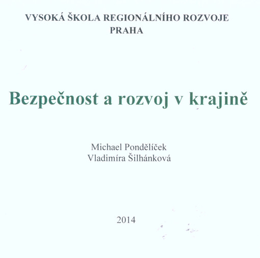 Bezpečnost a rozvoj v krajině