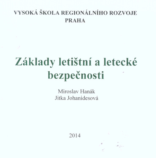 Základy letištní a letecké bezpečnosti