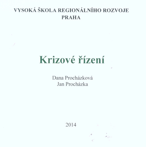 Krizové řízení
