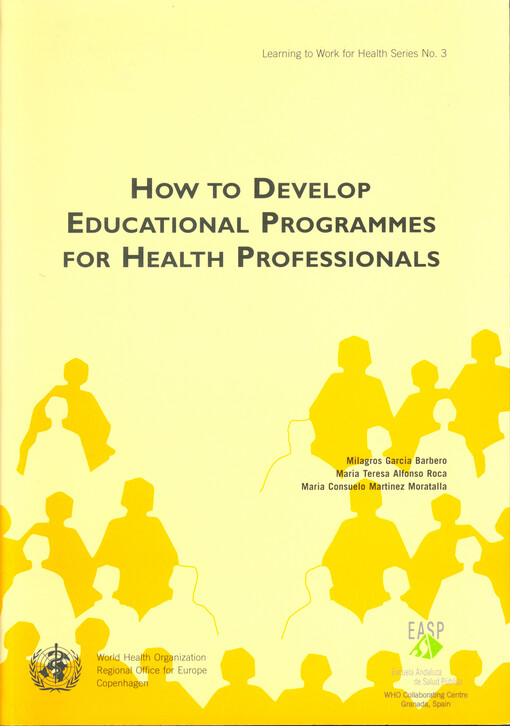 How to develop educational programmes for health professionals