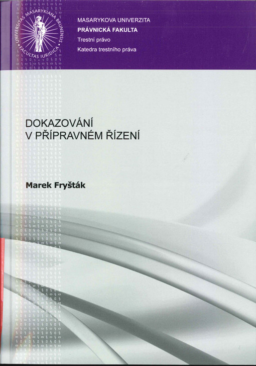 Dokazování v přípravném řízení