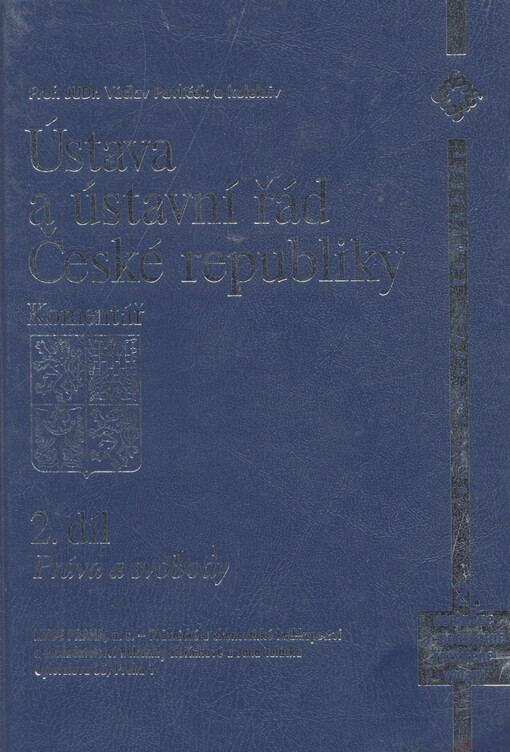 Ústava a ústavní řád České republiky: komentář