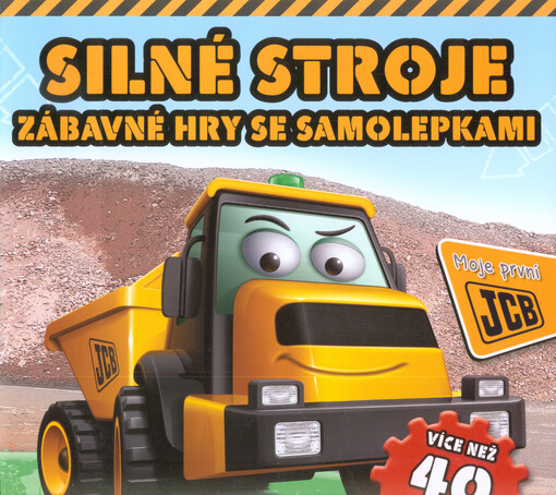 Silné stroje :zábavné hry se samolepkami